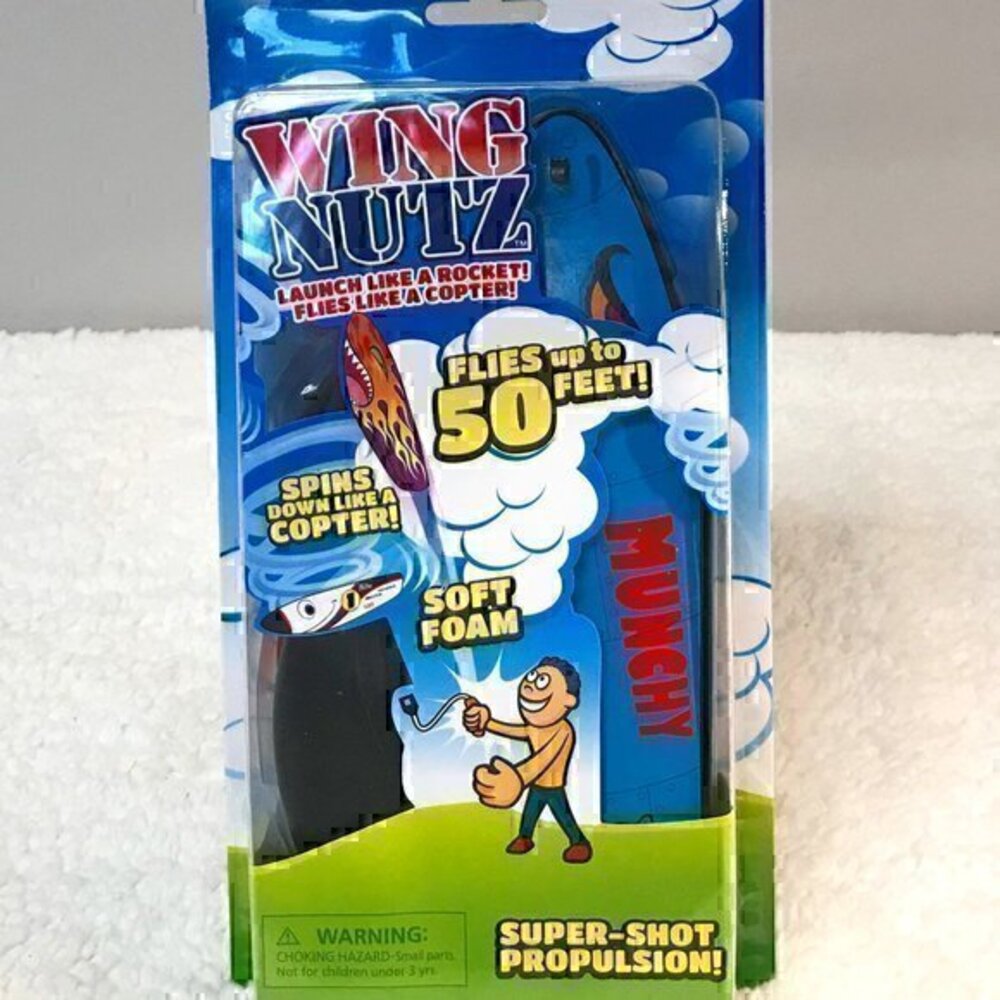 Hog Wild Wing Nutz "Munchy" Soft Foam Rocket Copter